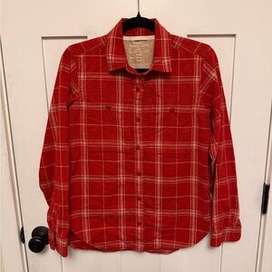 REI Co-op Wallace Lake Flannel Shirt Women's Size XS Outdoor Hiking Red
